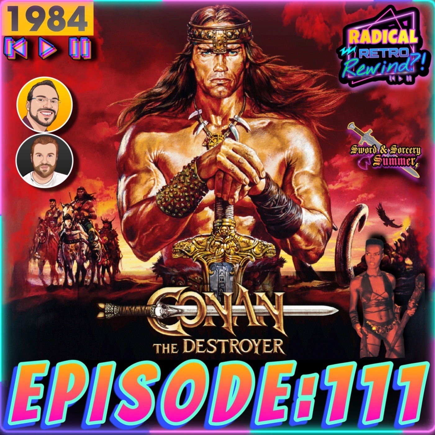 Episode 111: "Conan the Destroyer" (1984) ⚔️