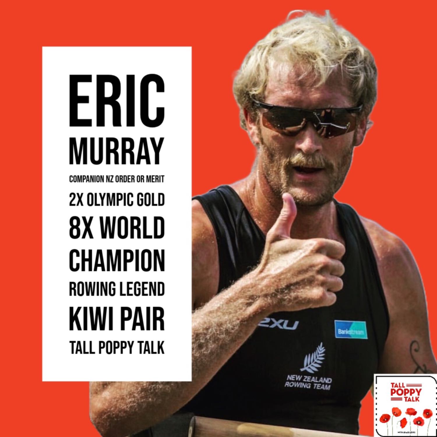 Eric Murray CNZM | Rowing Legend, Olympic Gold (2x) & World Champion (8x), Kiwi Pair