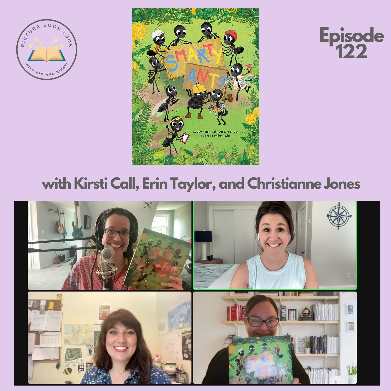 ⁣Ep122 Smarty Ants with Kirsti Call, Erin Taylor, and Christianne Jones