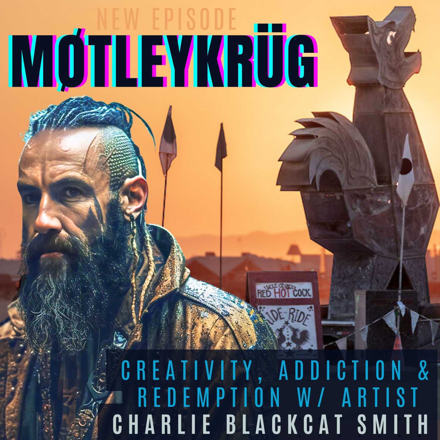 The Mythology of the Now: Creativity, Addiction & Redemption w/ Artist Blackcat Charlie Smith