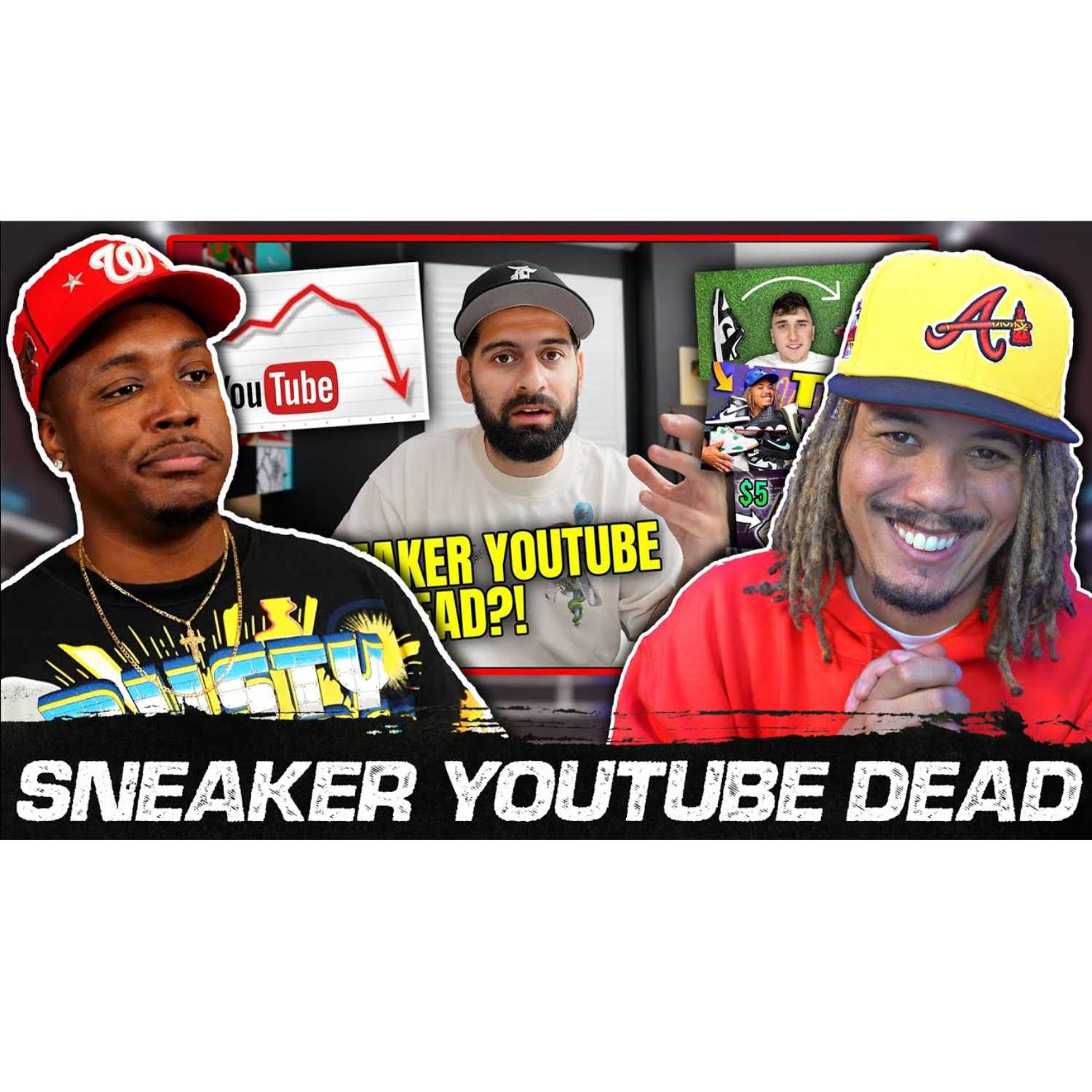 @BULL1TRC &@ToNYD2WiLD REACT to @QrewTV Why Sneaker YouTube is DYING...When Will I QUIT??