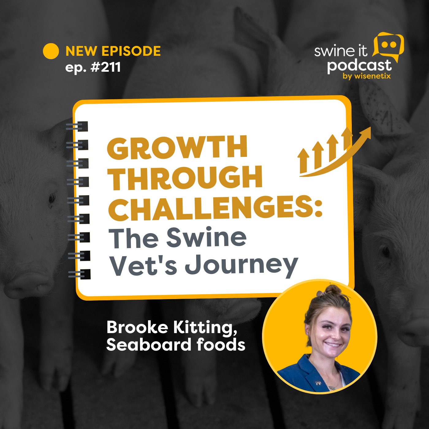 #211 - Growth Through Challenges: The Swine Vet's Journey - Brooke Kitting