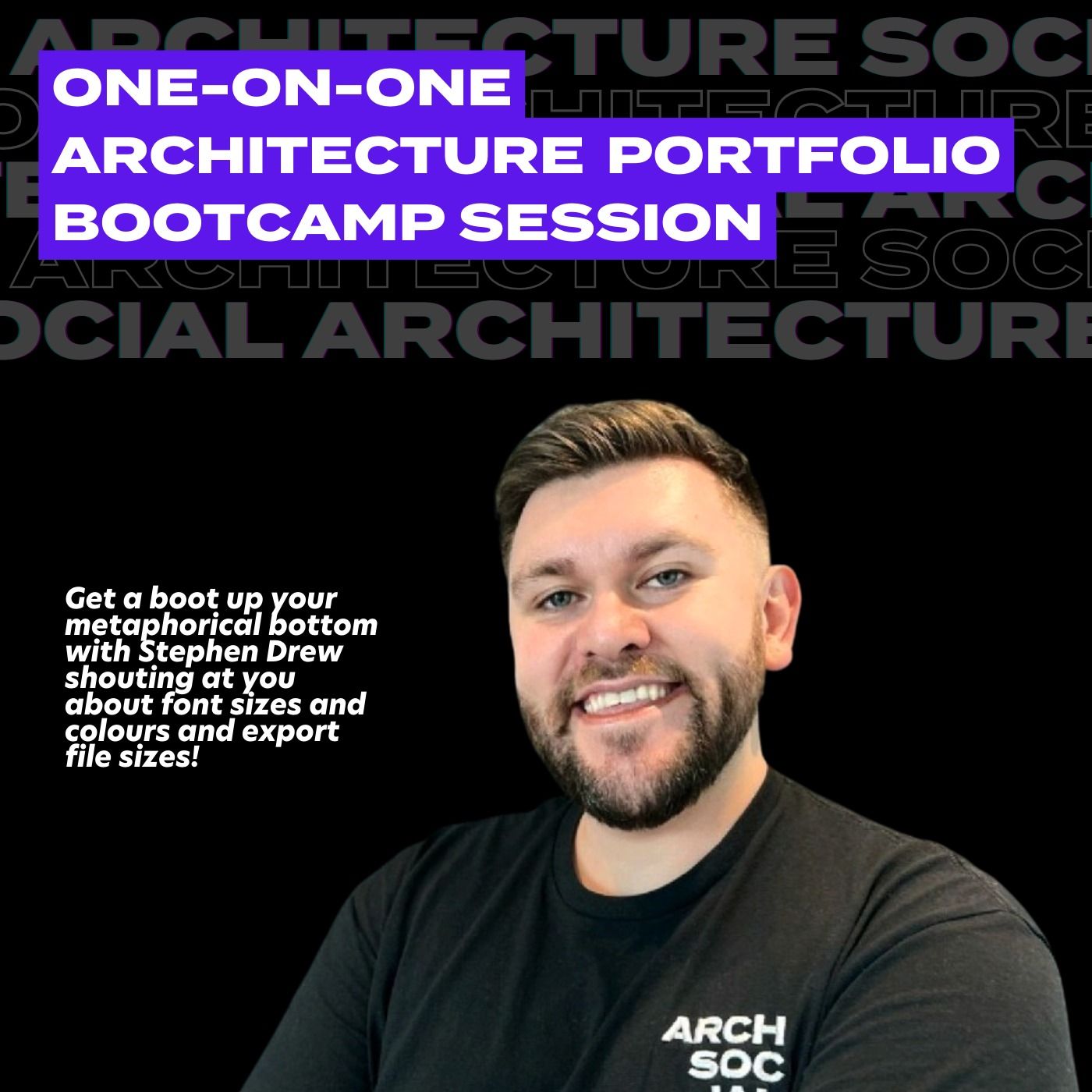 ⁣Architecture Portfolio Bootcamp Session – One-On-One Livestream Special