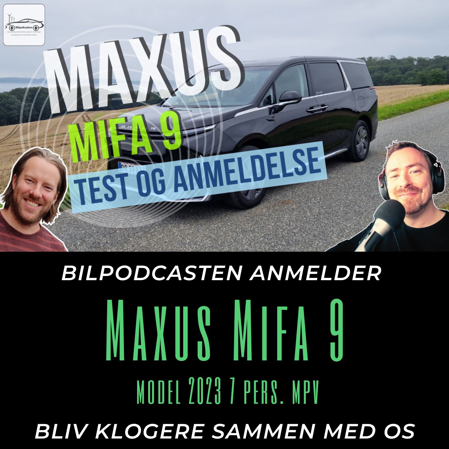 ⁣Maxus Mifa 9 MPV – En bilanmeldelse og bil test fra Bilpodcasten