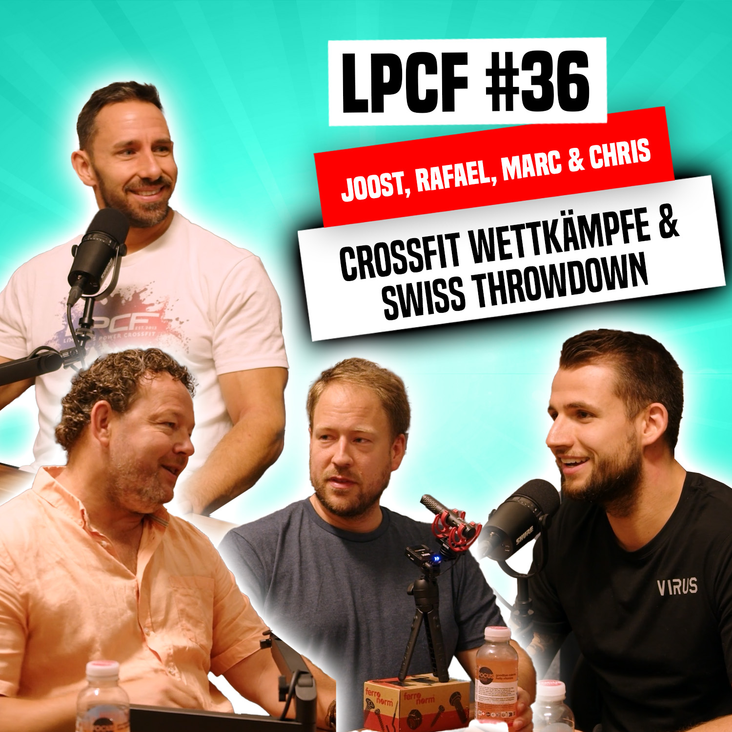 CrossFit Wettkämpfe & Swiss Throwdown - Joost, Rafael, Marc & Chris