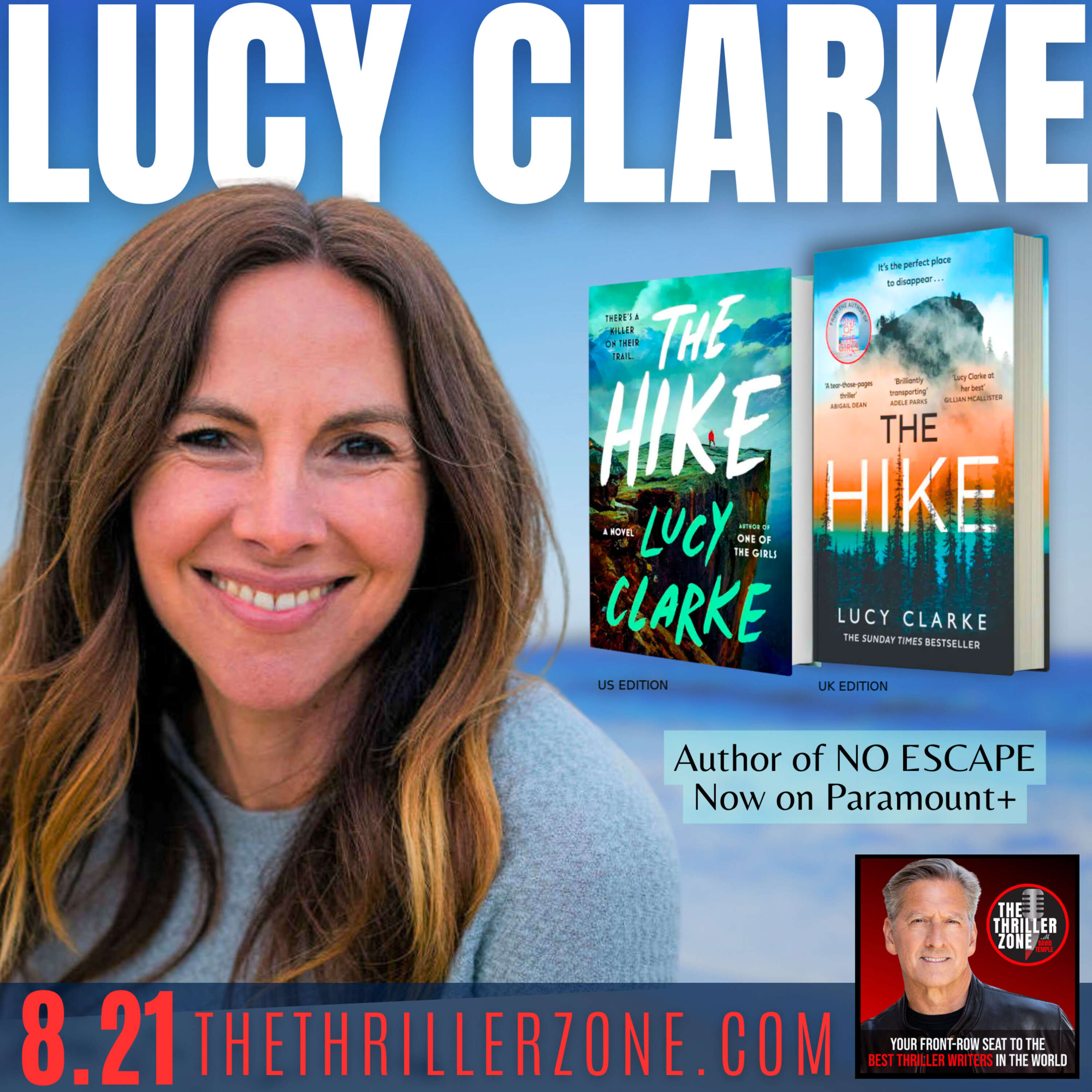 Lucy Clarke, author of The Hike