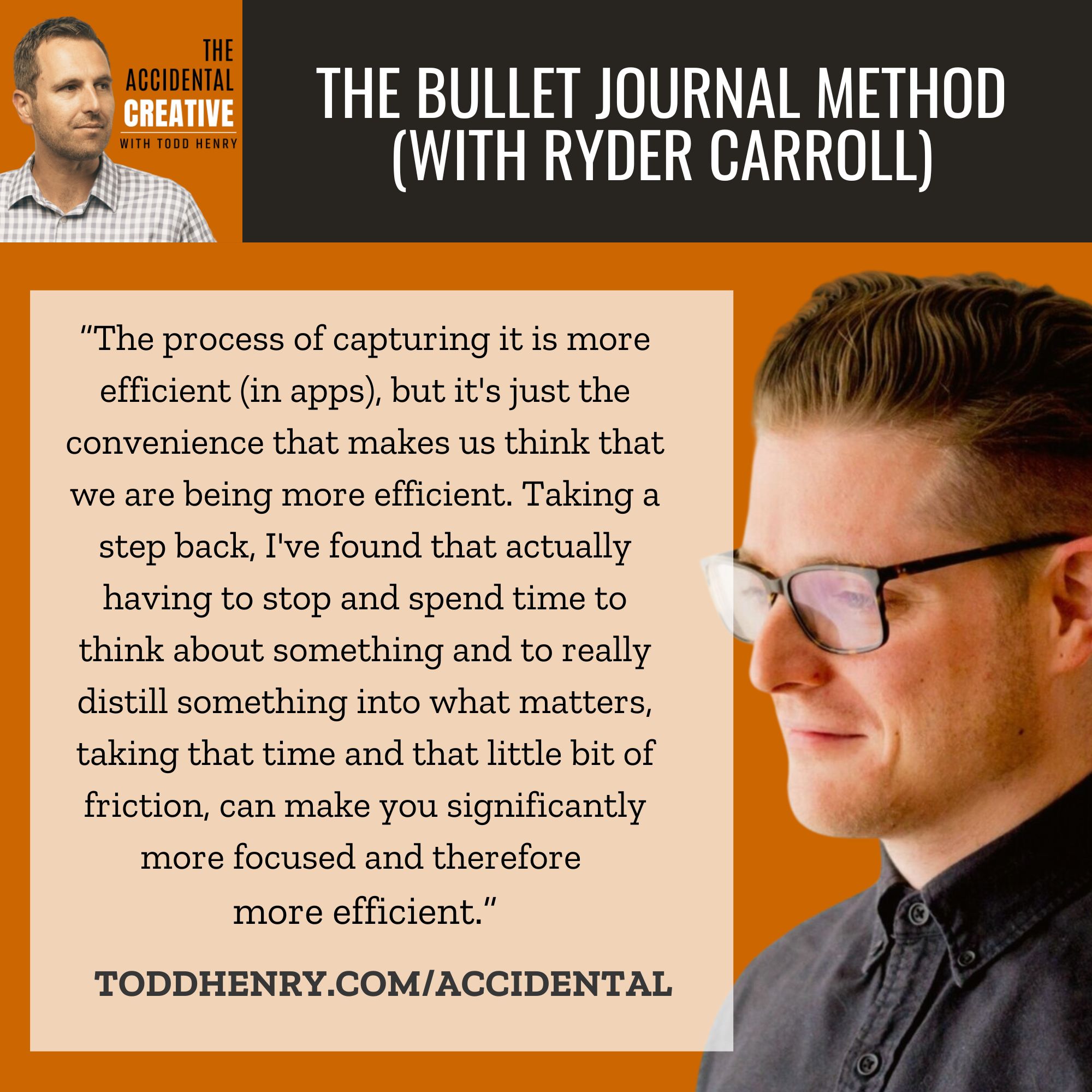 ⁣The Bullet Journal Method (with Ryder Carroll) - From 2018