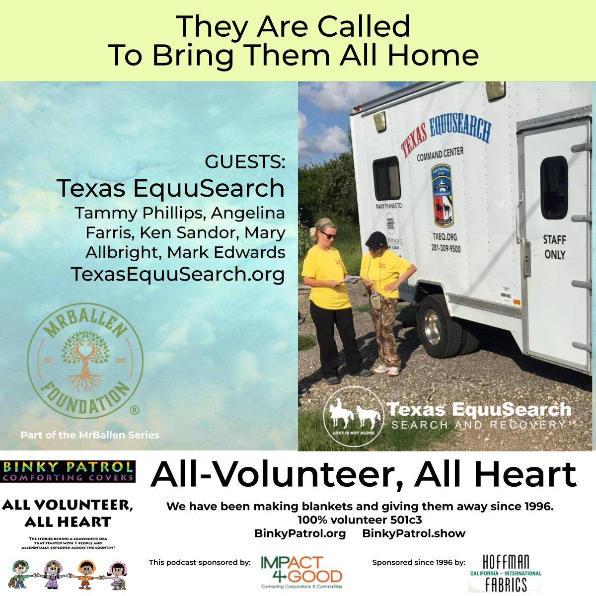 ⁣Ep38: They Are Called to Bring Them All Home - Texas EquuSearch