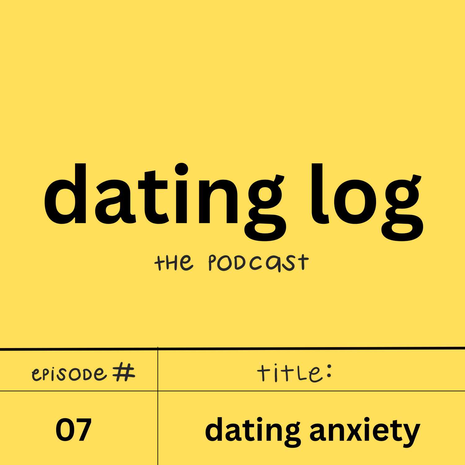 Dating Anxiety