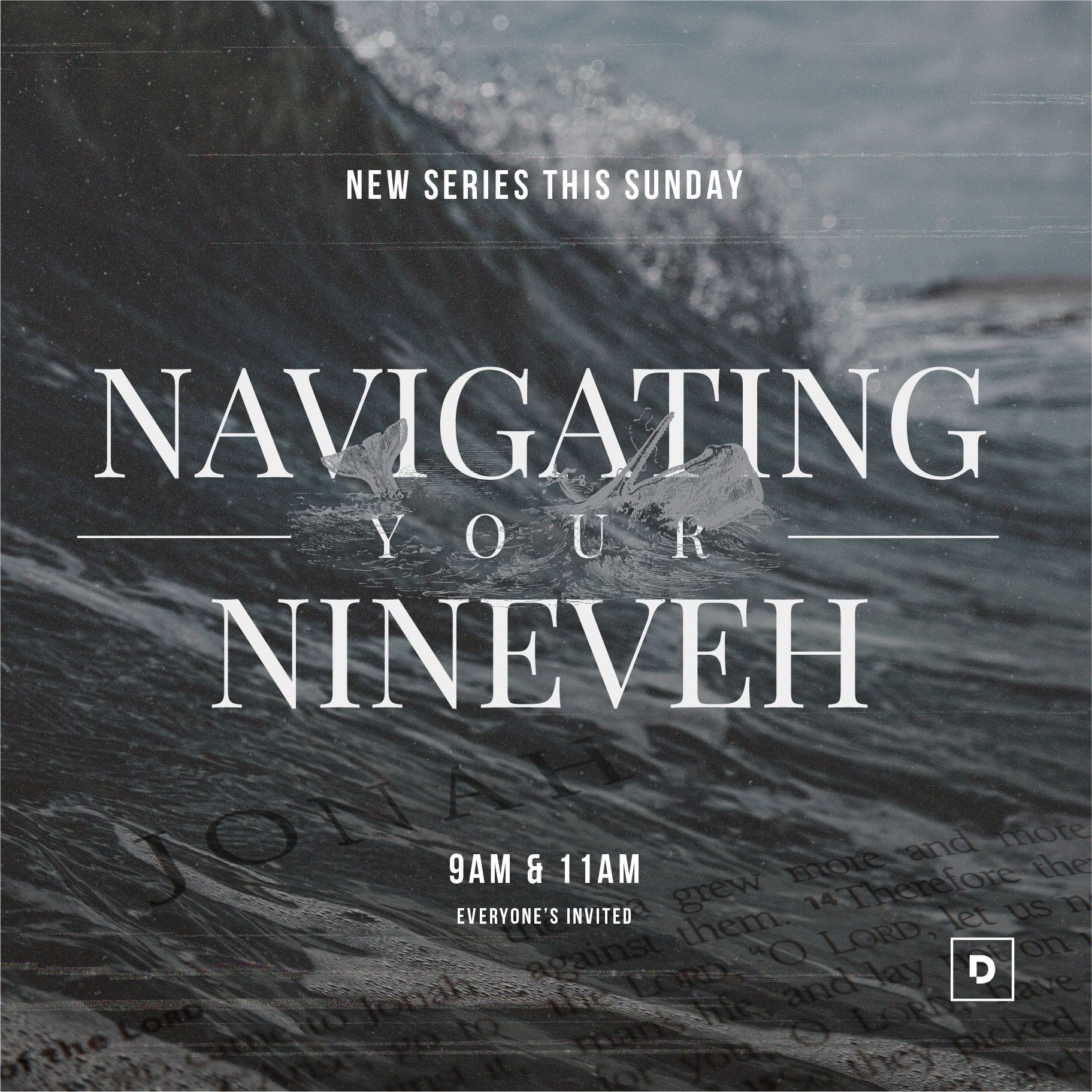 What to do when you're in waters with whales  "Navigating Your Nineveh" with Pastor John Sherrill