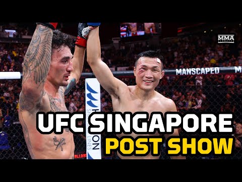 ⁣UFC Singapore LIVE Post-Fight Show | Reaction To Holloway's Vicious KO, Korean Zombie's Retirement