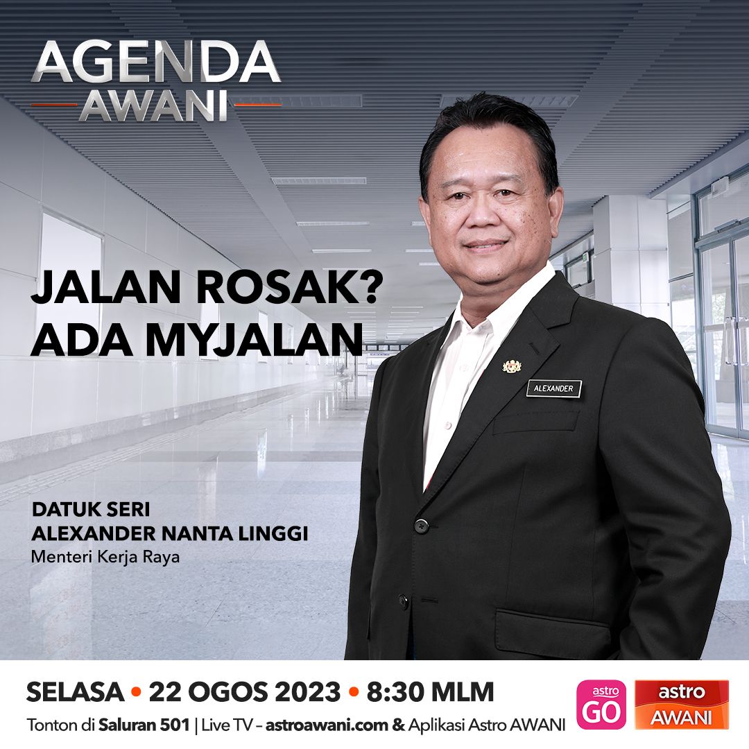 ⁣Agenda AWANI: Jalan rosak? Ada MYJalan