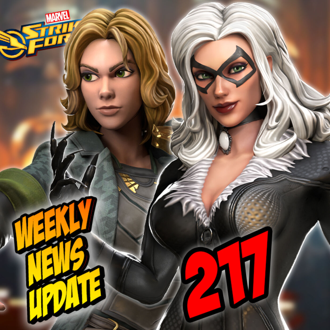 Episode 217: SAVE DARK PROMOS!, More Black Cat Event Details, NEW Crucible Counters - Marvel Strike Force News