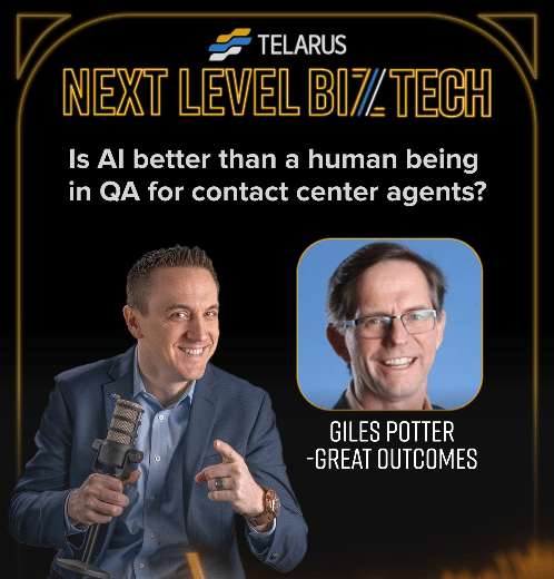 Is AI better at QA than a human in the contact center? With Giles Potter