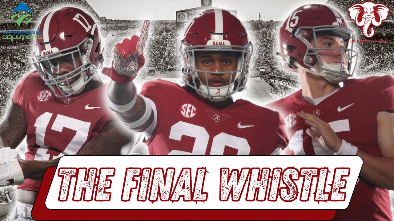 ⁣The Final Whistle: What Hasn't Ty Simpson Won the Job? Where is Earl Little Jr? Alabama LB Battle!