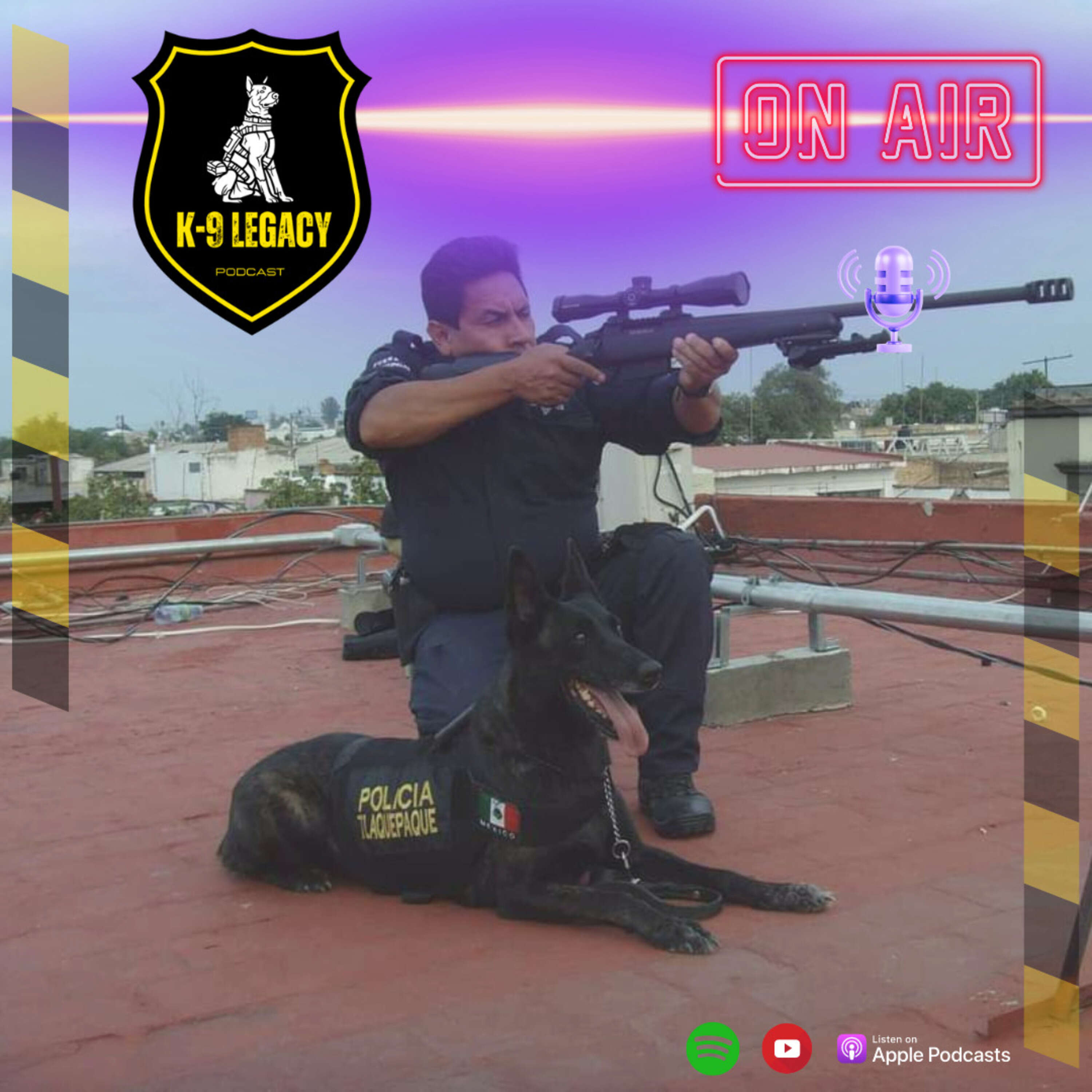 ⁣¿El perro policial, igual que en los años 70?