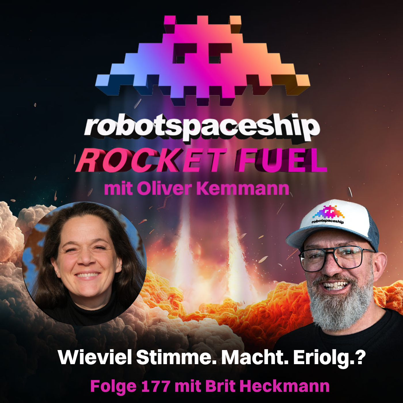 ⁣Folge 177 - Wieviel Stimme Macht Erfolg, Brit Heckmann?