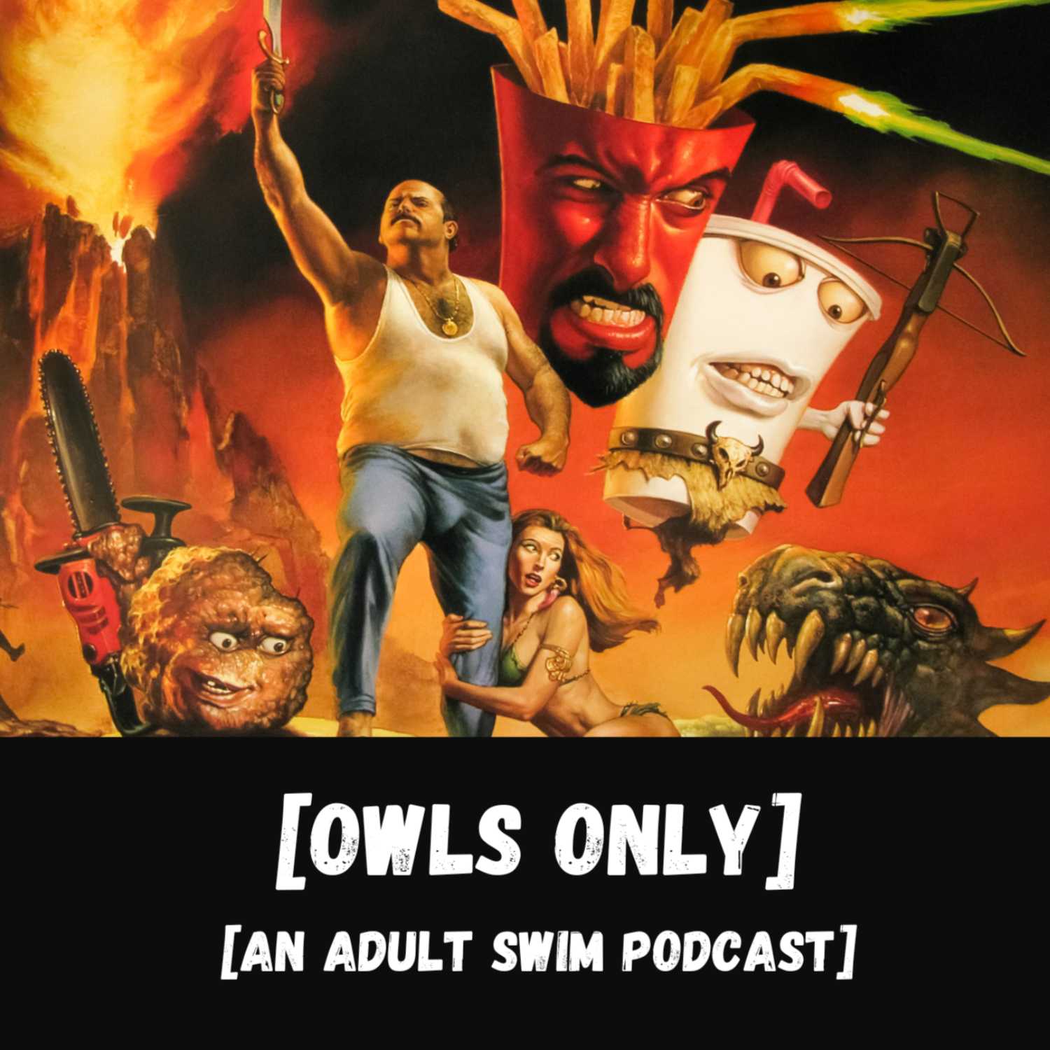 ⁣Aqua Teen Movies w/Ronnie Neely | Owls Only: An Adult Swim Podcast