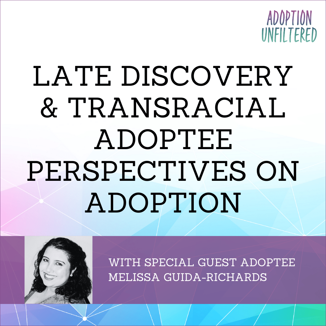 ⁣Late Discovery and Transracial Adoptee Perspectives on Adoption