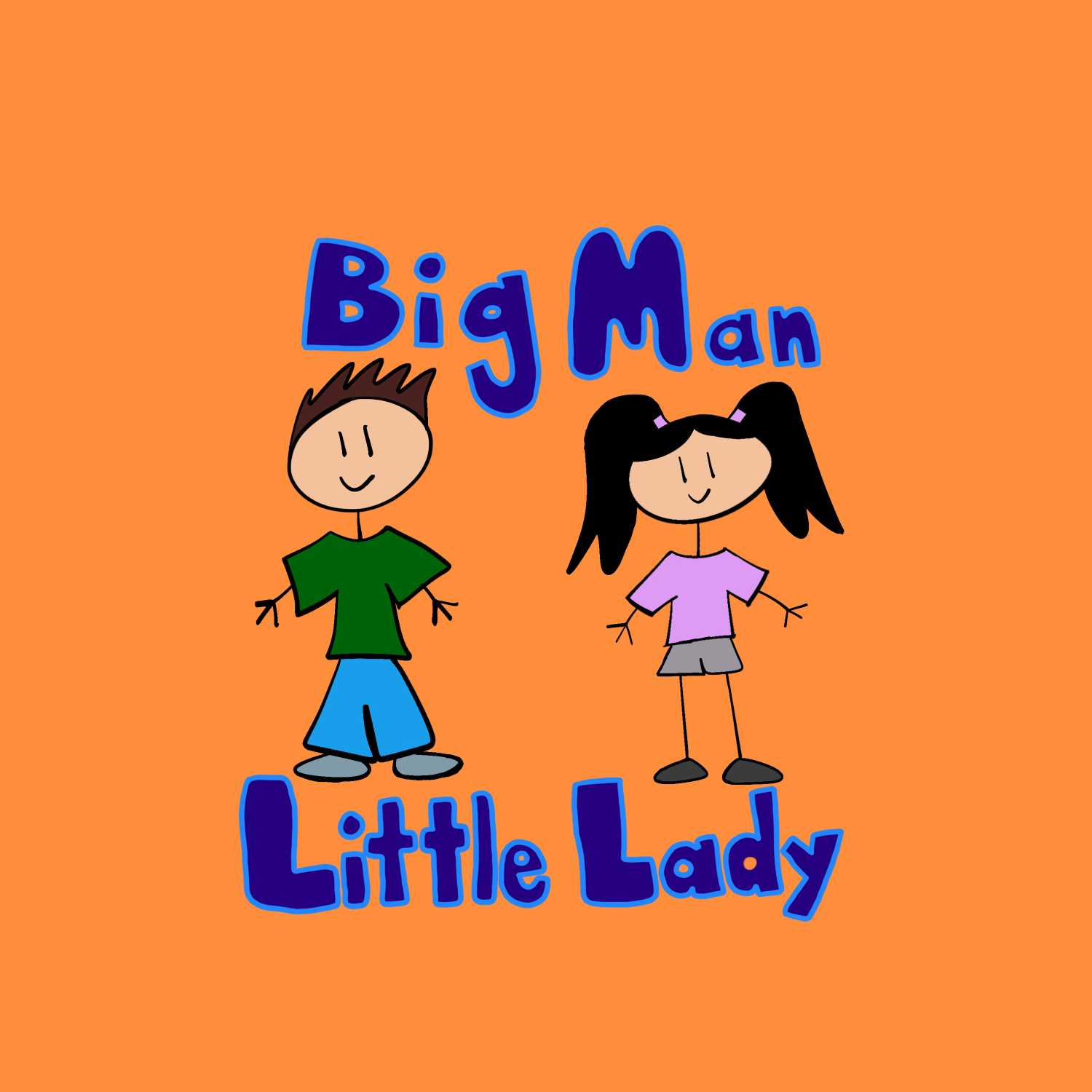 big man little lady 