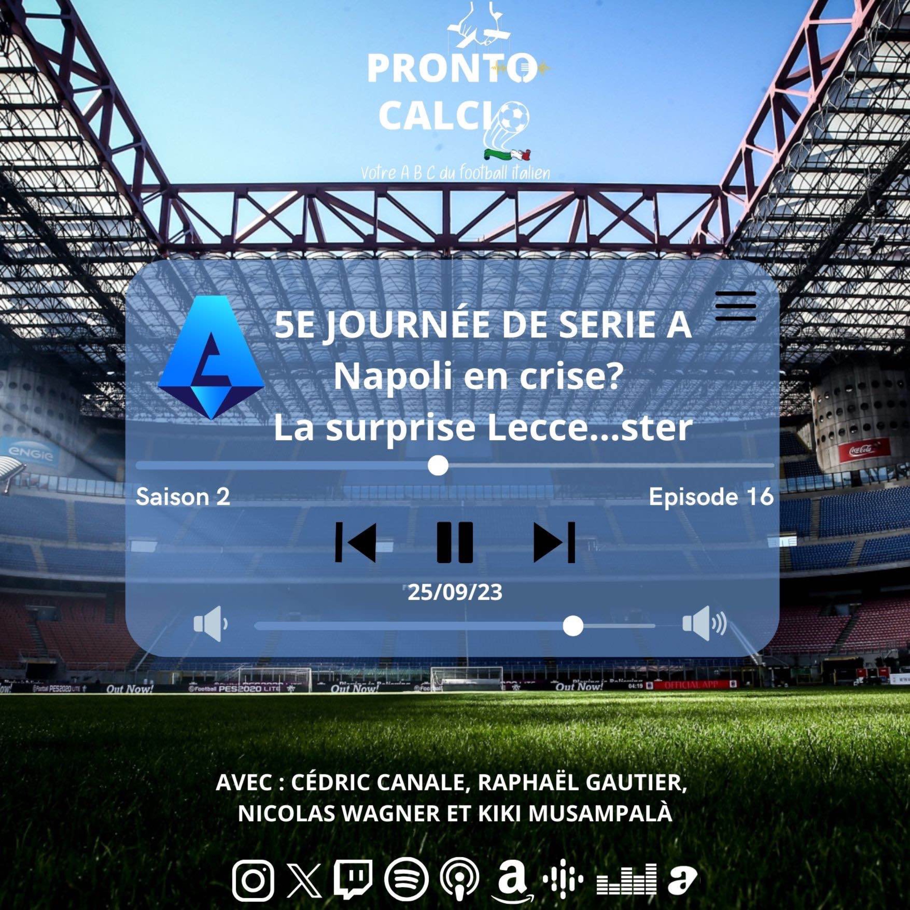 ⁣5e journée de Serie A : Napoli en crise ?