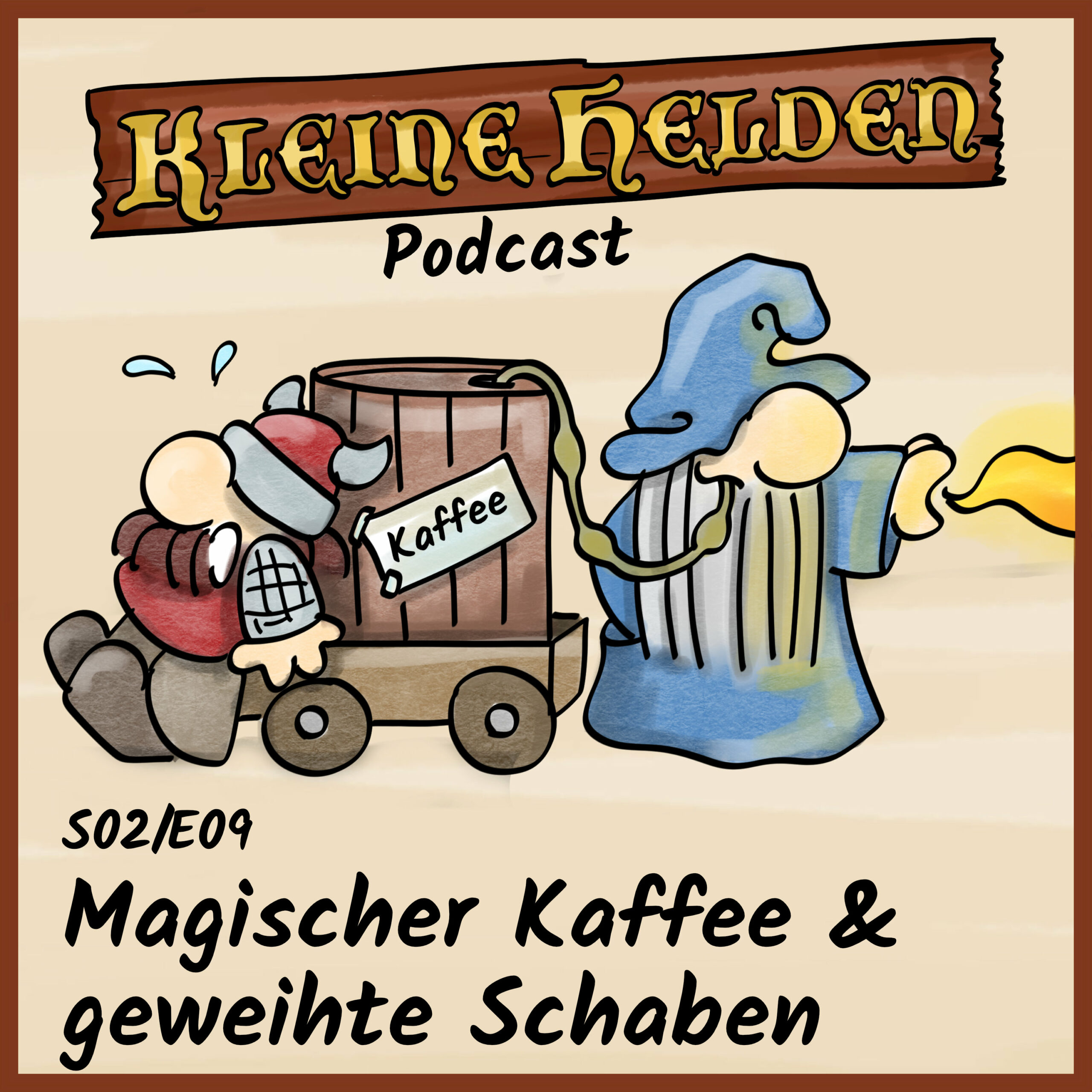 ⁣Magischer Kaffee & geweihte Schaben