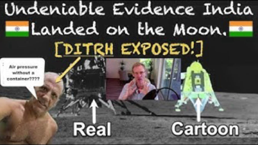 DITRH Exposed: Undeniable Evidence India Landed on the Moon!