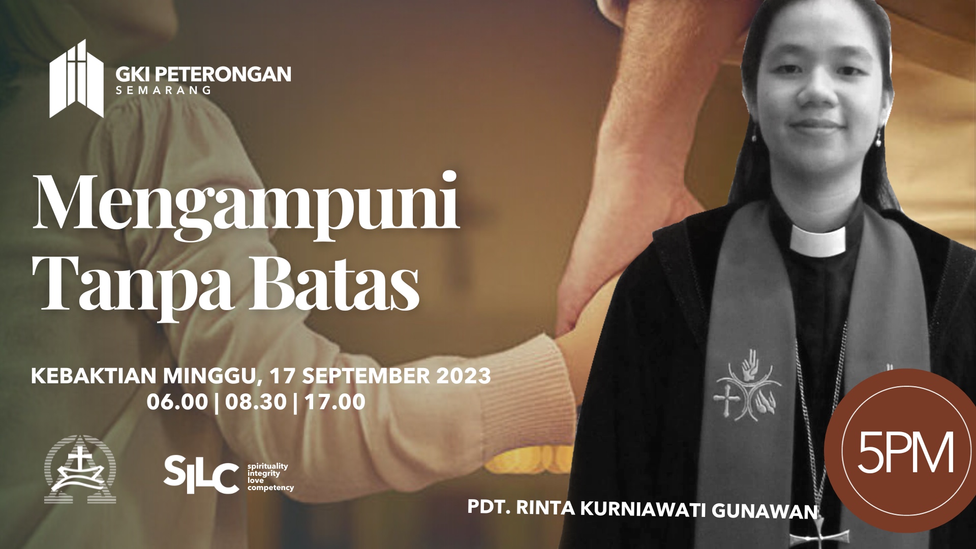 Mengampuni Tanpa Batas  – Ibadah Minggu Sore 5 p.m – 17 September 2023