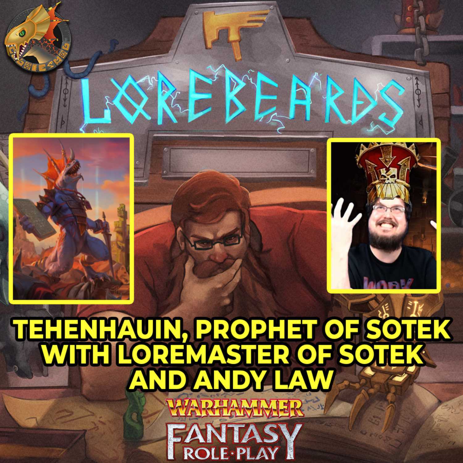 ⁣Tehenhauin, the Prophet of Sotek Unveiled - Lorebeards Season 5 Episode 6