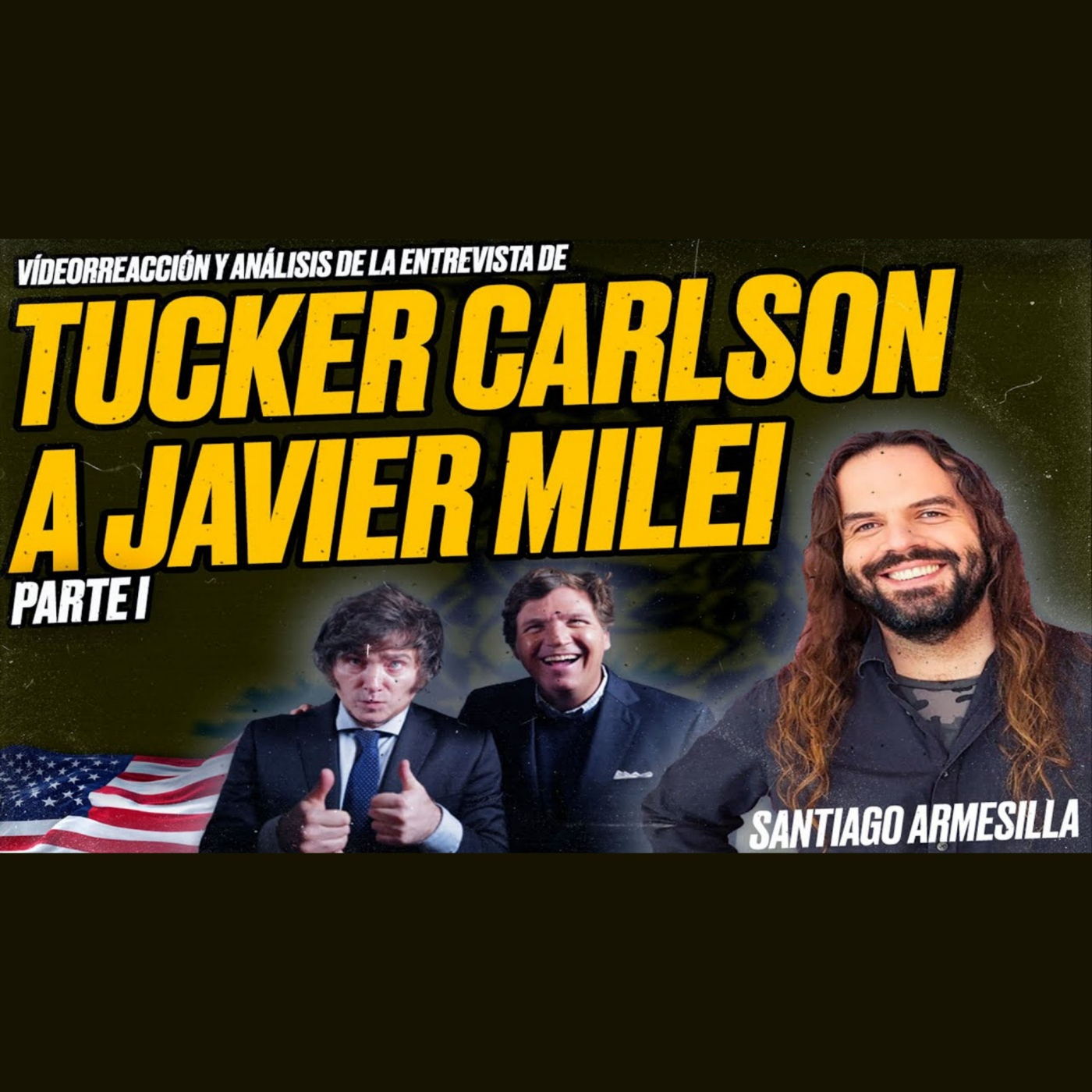 ⁣Entrevista de Tucker CARLSON a Javier MILEI - Análisis y Reacción de un MARXISTA [Parte 1]