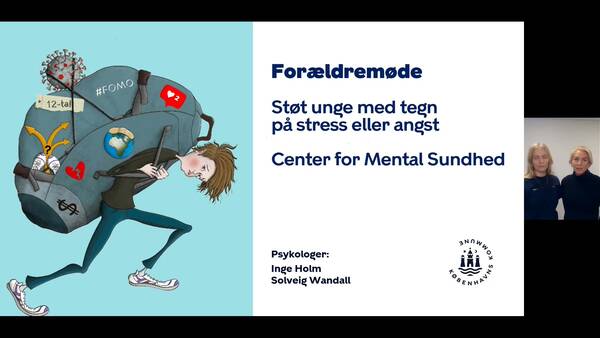 Forældrewebinar Center for Mental Sundhed