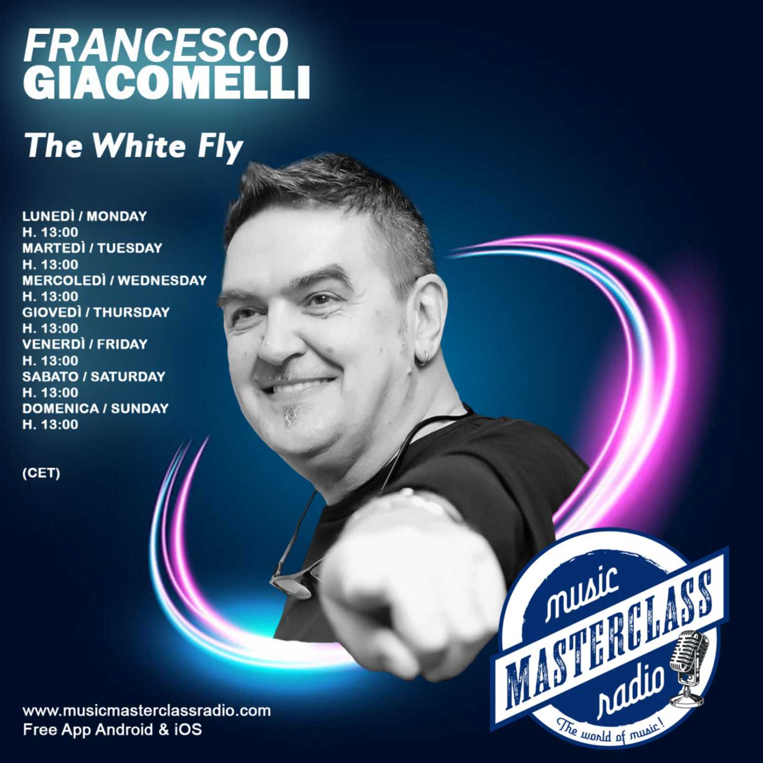 The White Fly #125 "MusicMasterClassRadio" By Dj. Francesco Giacomelli 2023-09-20 H 13:00