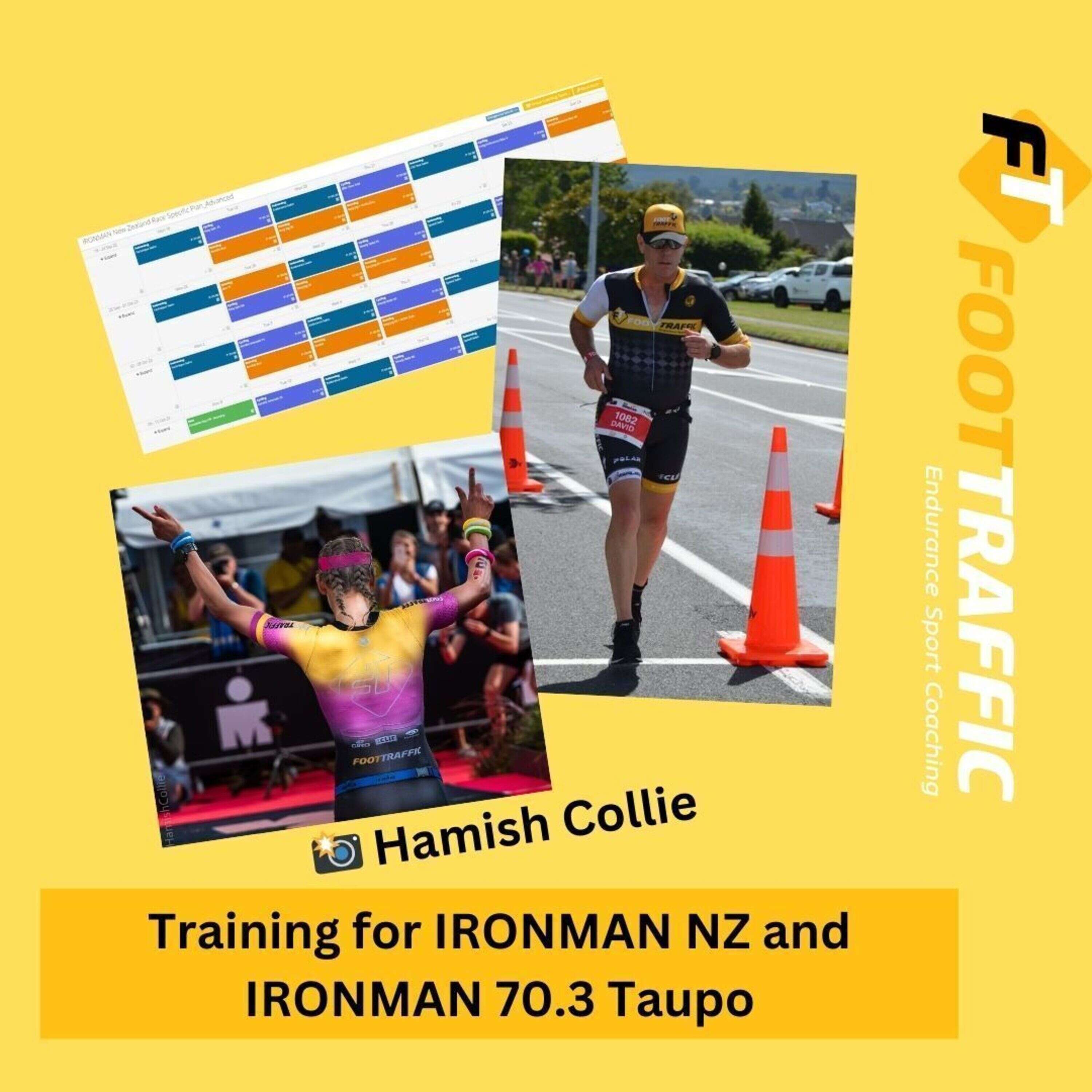 ⁣Training for IRONMAN NZ and IRONMAN 70.3 Taupo