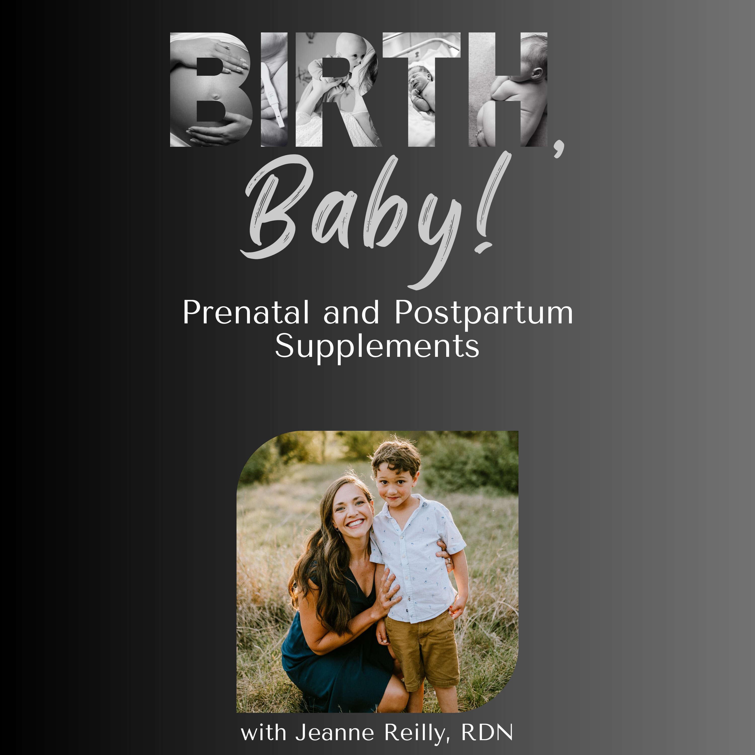 ⁣Prenatal and Postpartum Supplements