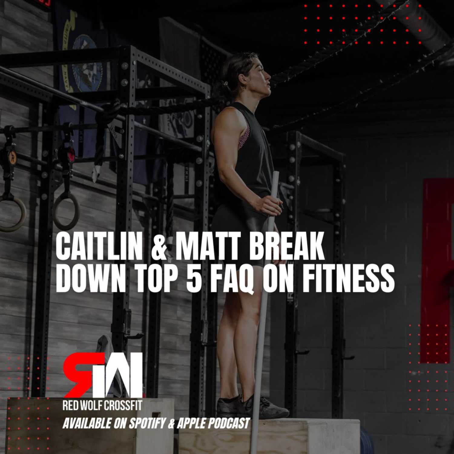 ⁣Episode 40. Caitlin & Matt Break Down Top 5 FAQ on Fitness