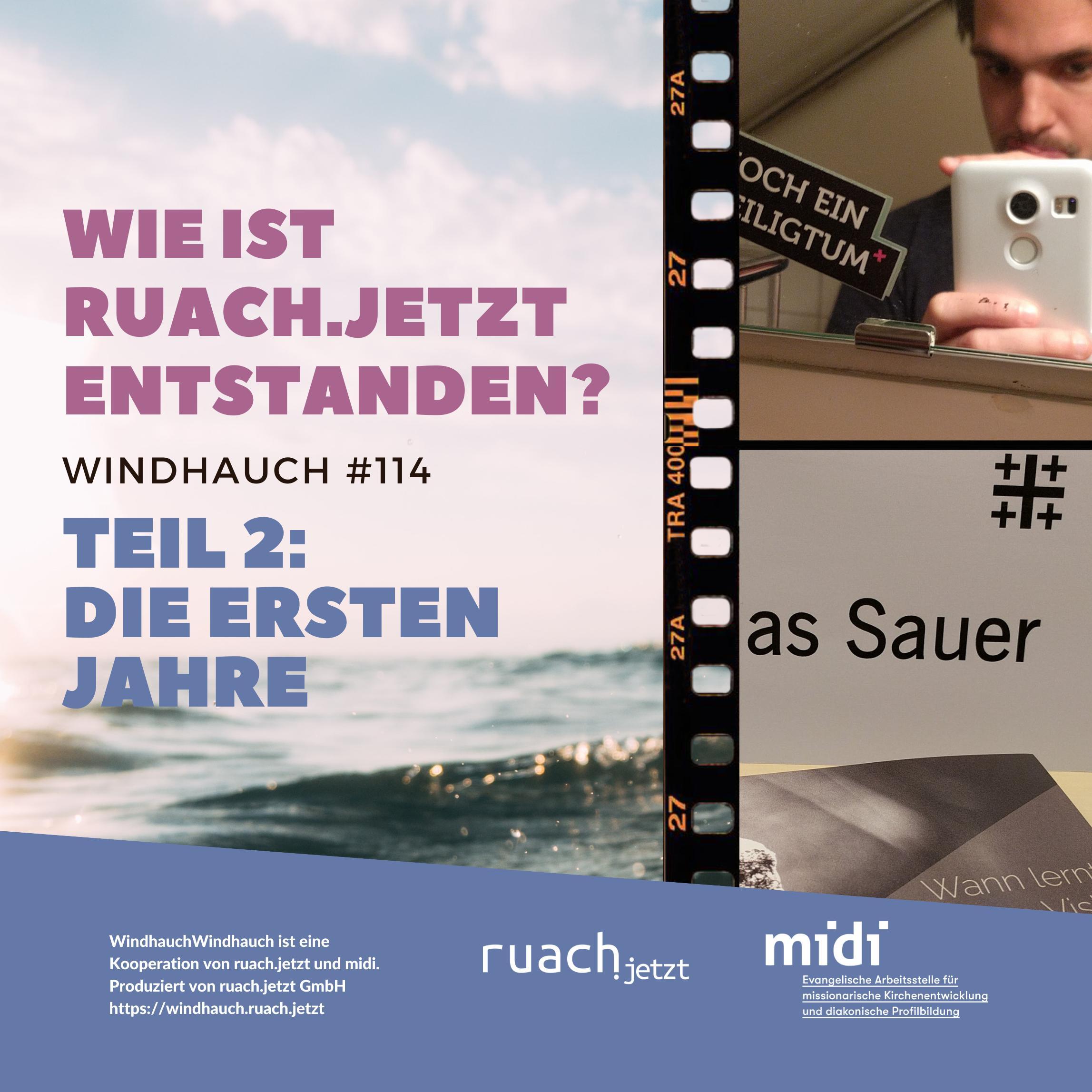 ⁣Wie ist ruach.jetzt entstanden? - Teil 2: Die ersten Jahre