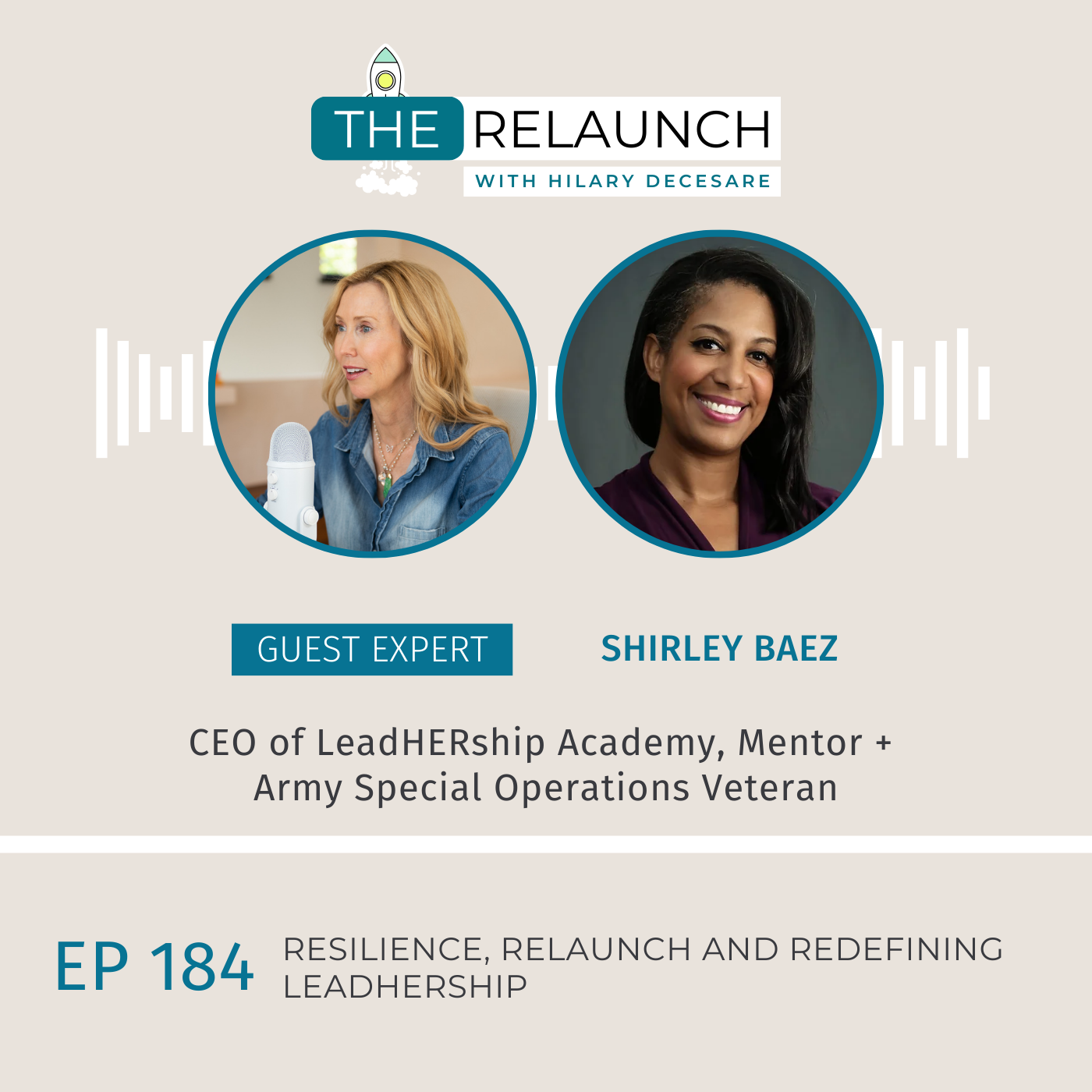 ⁣Resilience, ReLaunch and Redefining LeadHERship With Michele Meeks