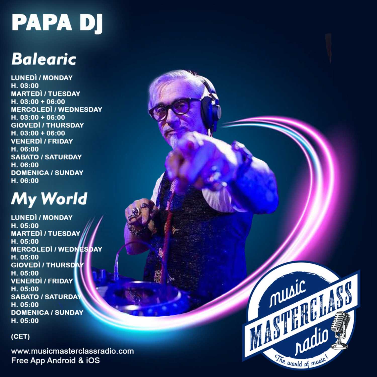 Balearic Lounge #814 "MusicMasterClassRadio"  By Papa Dj. 2023-09-23 H 06:00 GMT