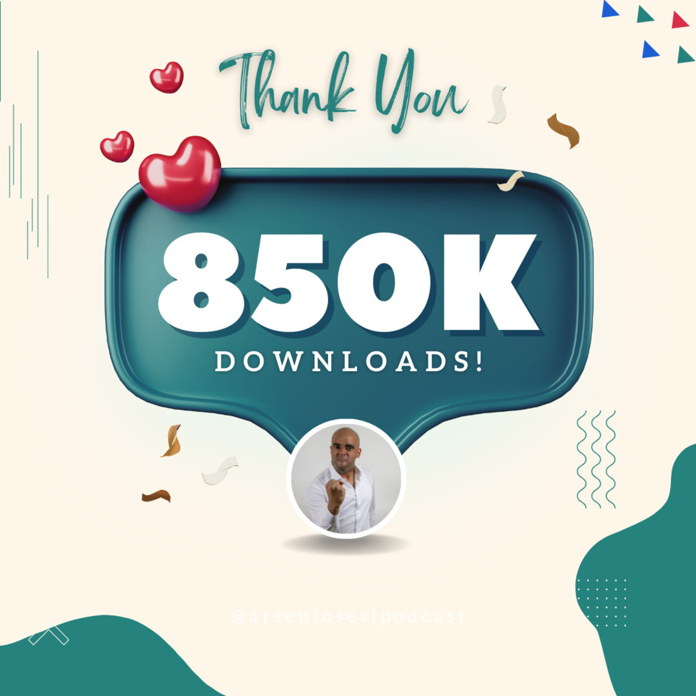 ⁣850,000 Downloads, All Thanks to YOU!!!