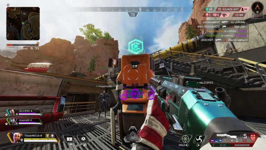 Apex Legends - Ranked Leagues - Season 18 / Resurrection - [3rd Place with 1 of 7 Squad Kills]