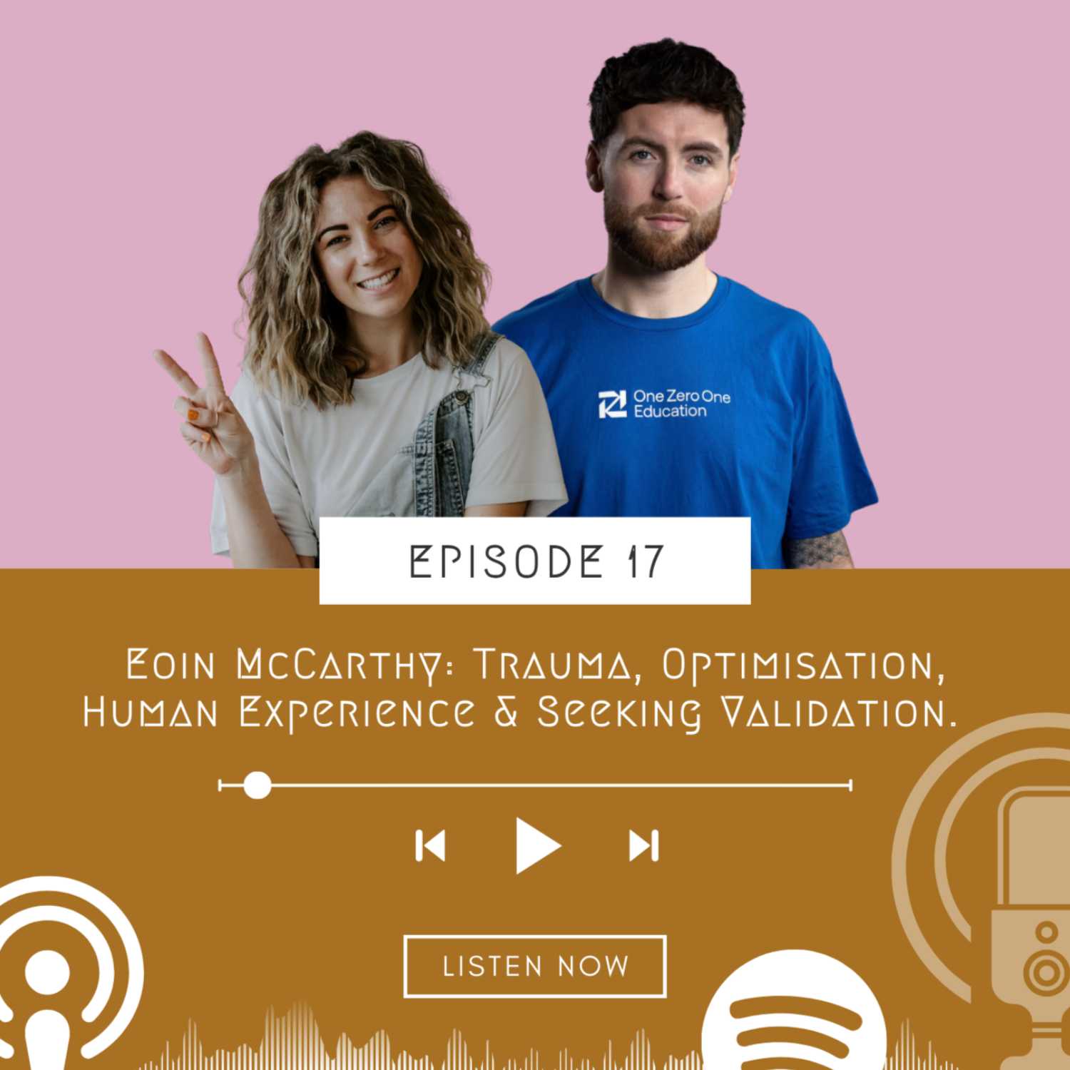 ⁣#17 Eoin McCarthy: Trauma, Optimisation, Human Experience & Seeking Validation