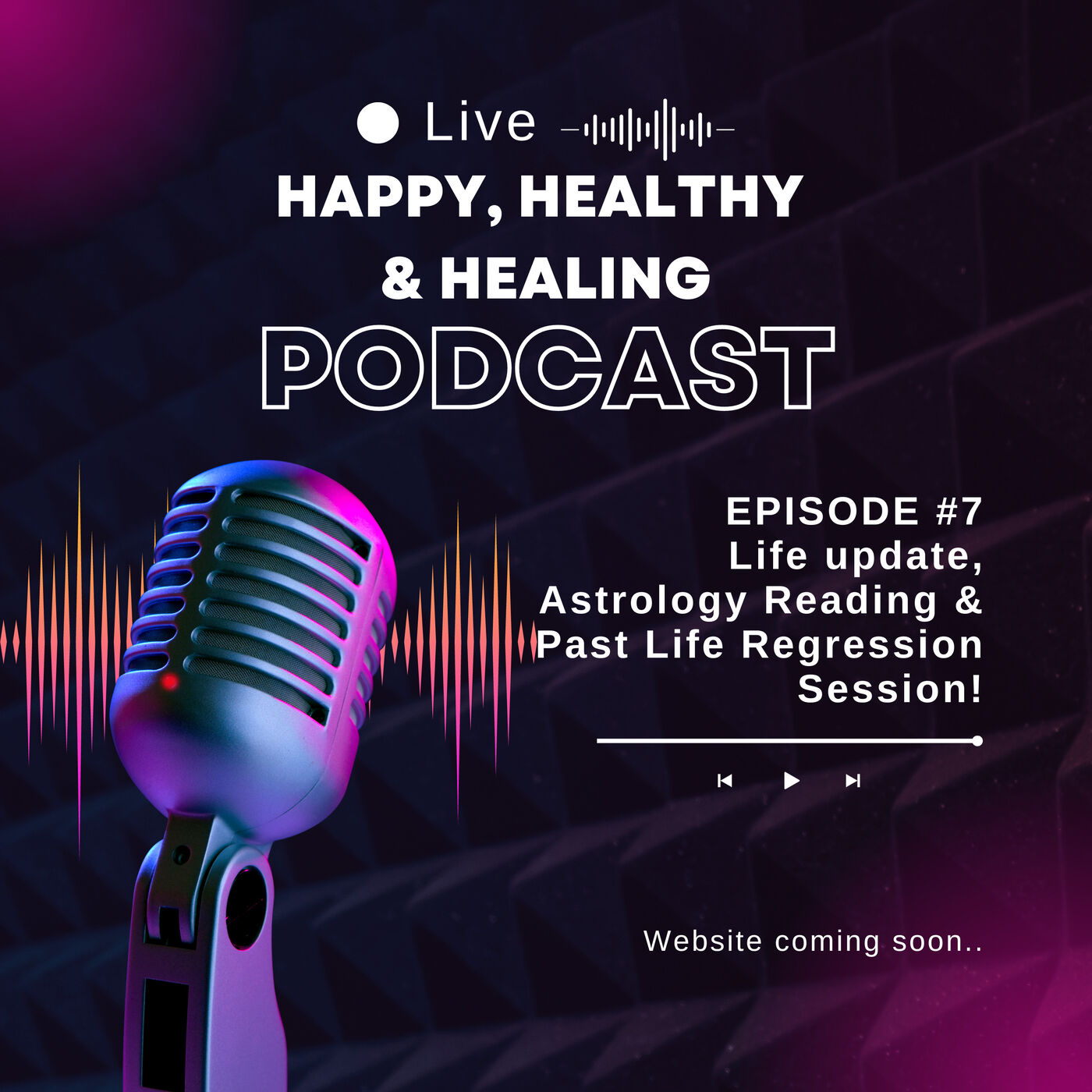 ⁣Ep #7 - Life Update, Astrology Chart Reading & Past Life Regression Session