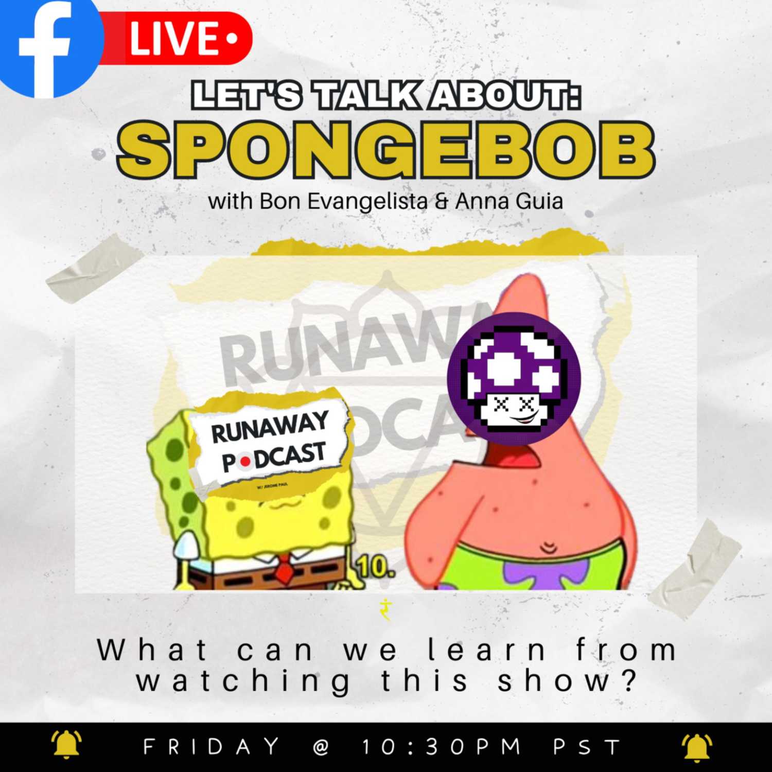 Let's talk about Spongebob - ft. Bon Evangelista & Anna Guia