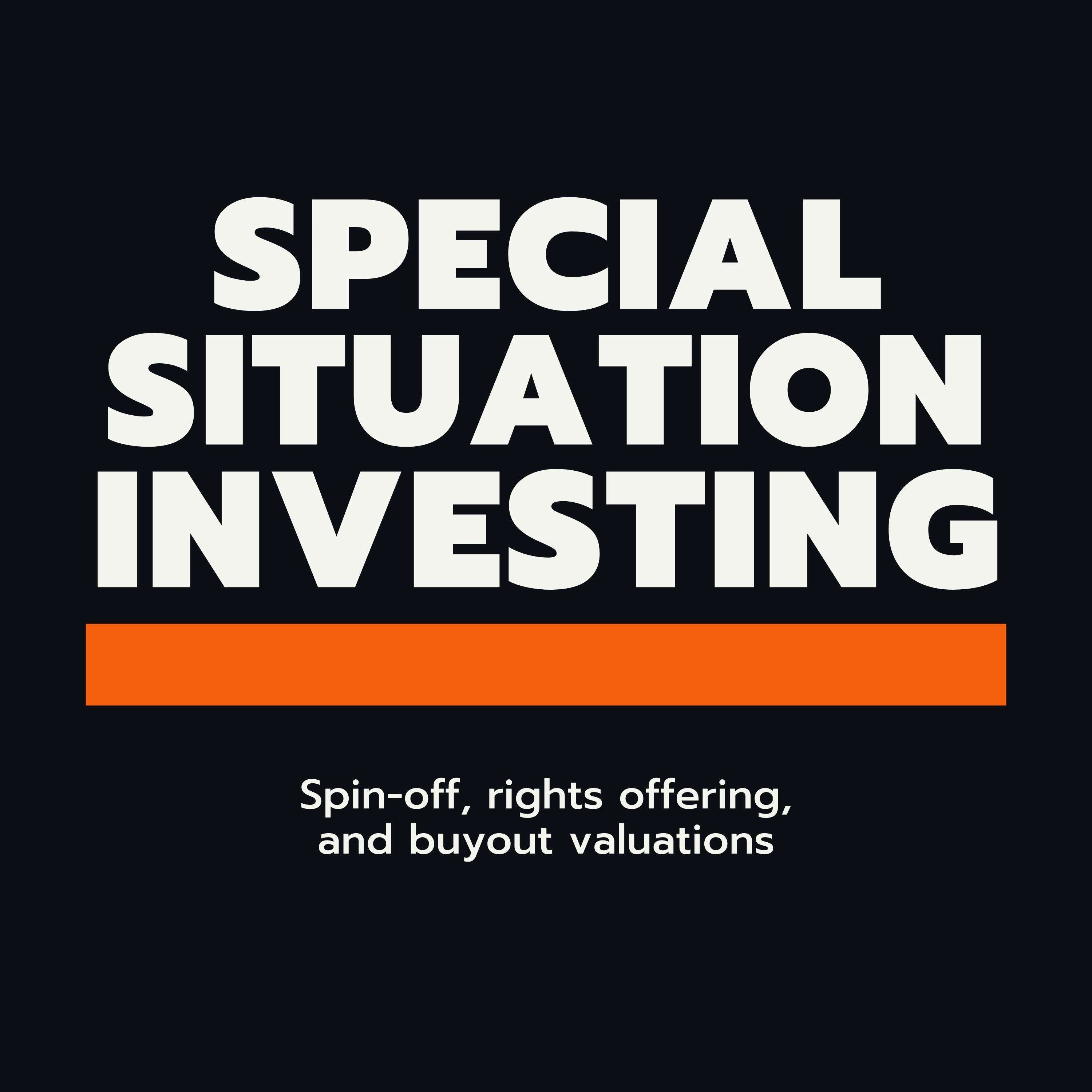 Special Situation Investing 