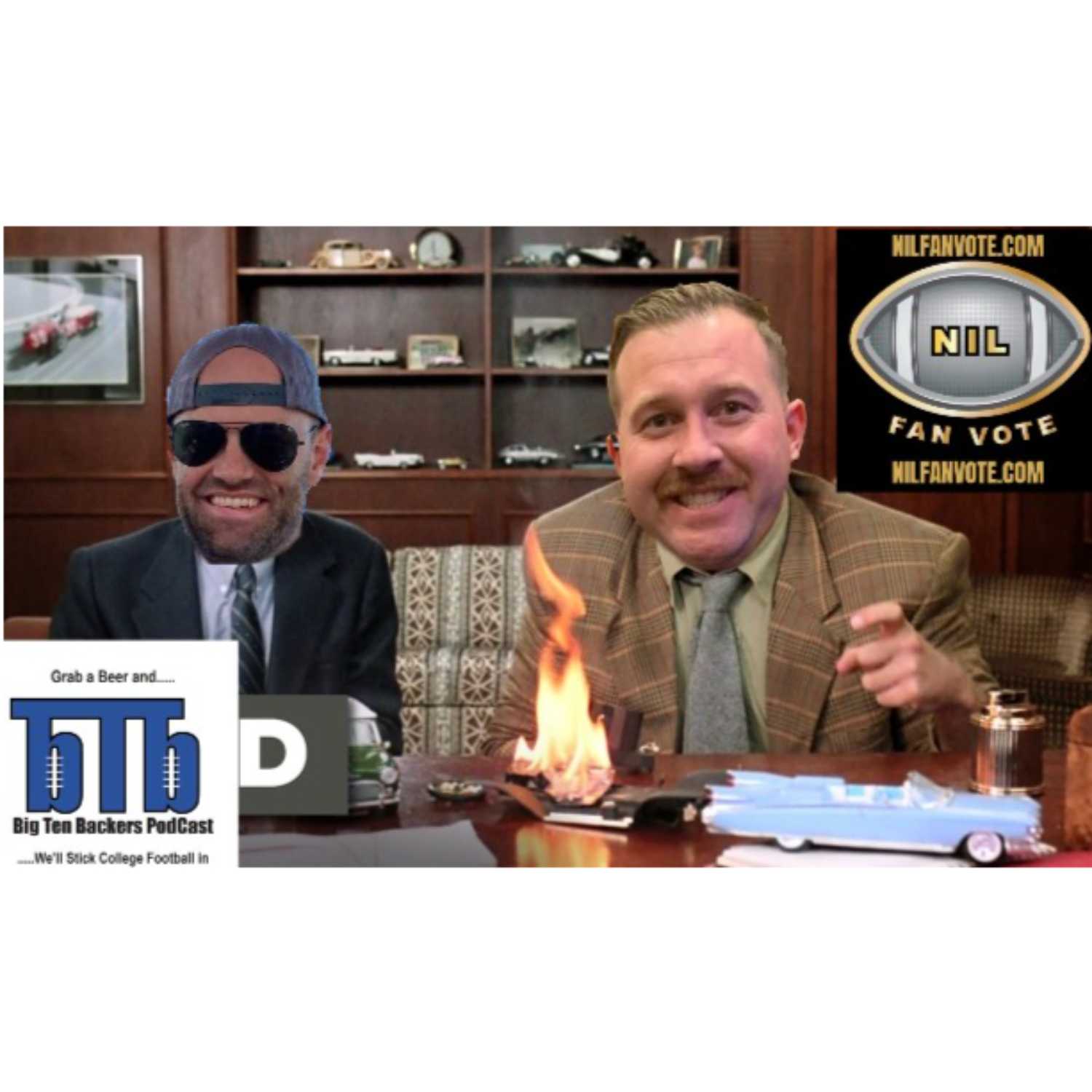 Big Ten Backers Podcast - AJ & Beve do week 1. Road Stories, game reactions, with a visit from Jamie the Duck.