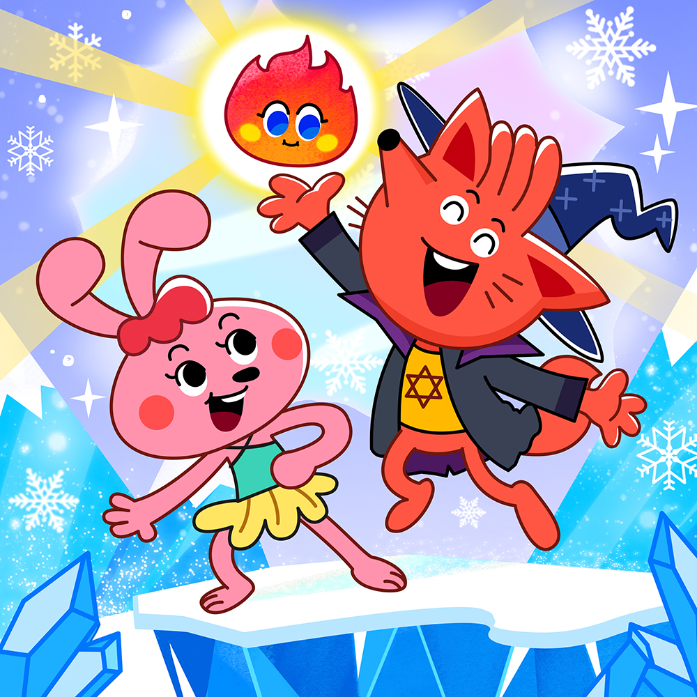 The Lonely Snow Princess👸丨Ice and Snow Adventure❄️丨The Adventures of Foxie and Bunny Coco S9E6