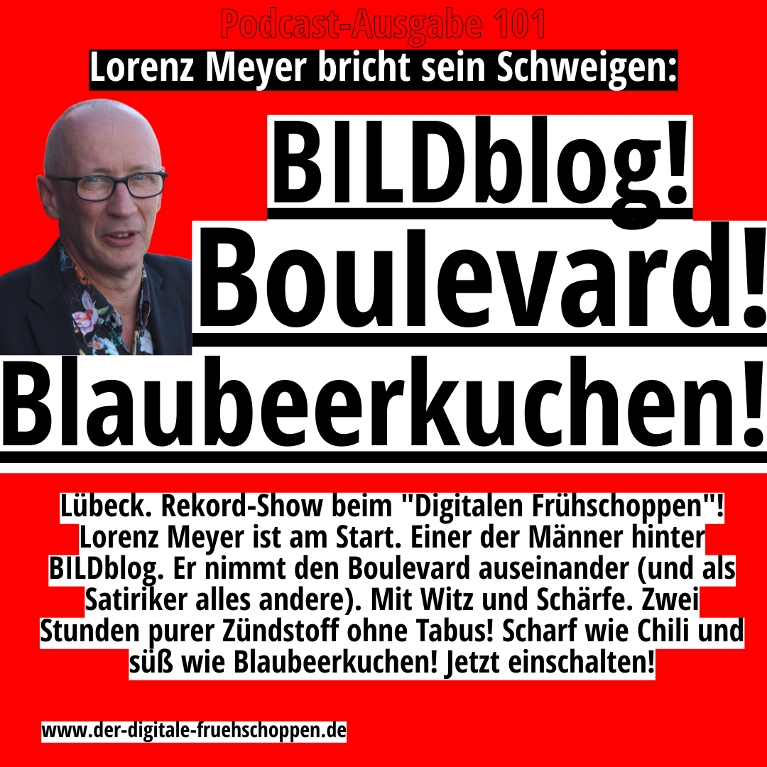 BILDblog! Boulevard! Blaubeerkuchen! #101