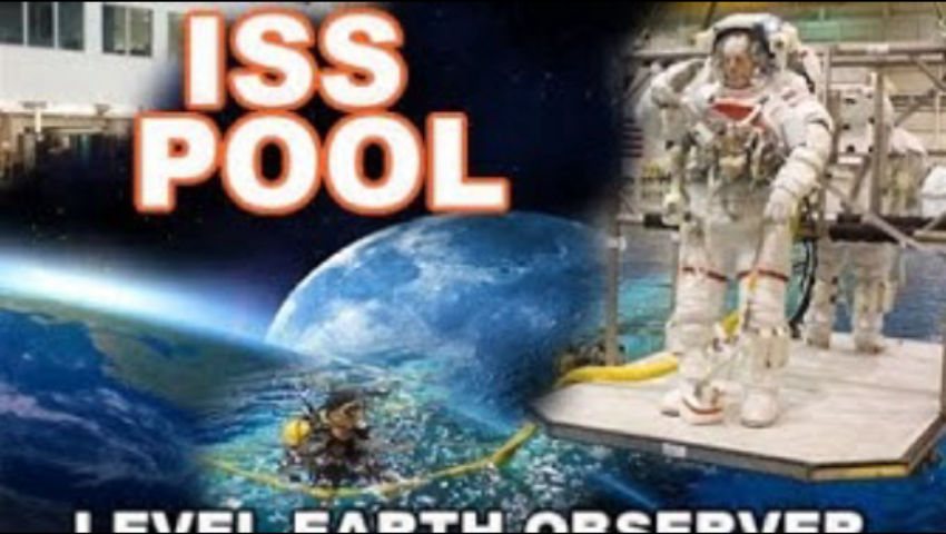 Faking SPACE in a SWIMMING POOL - Lever Earth Observer (Remix)