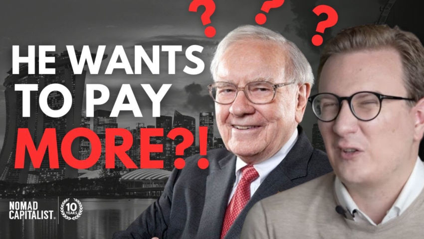 ⁣Warren Buffett is Wrong on Taxes