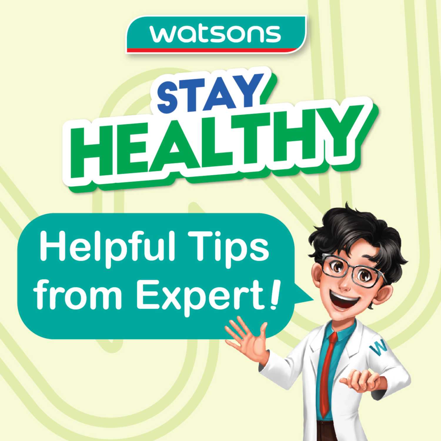 ⁣Watsons Stay Healthy Episode 7: Tips on Nurturing Lung Health